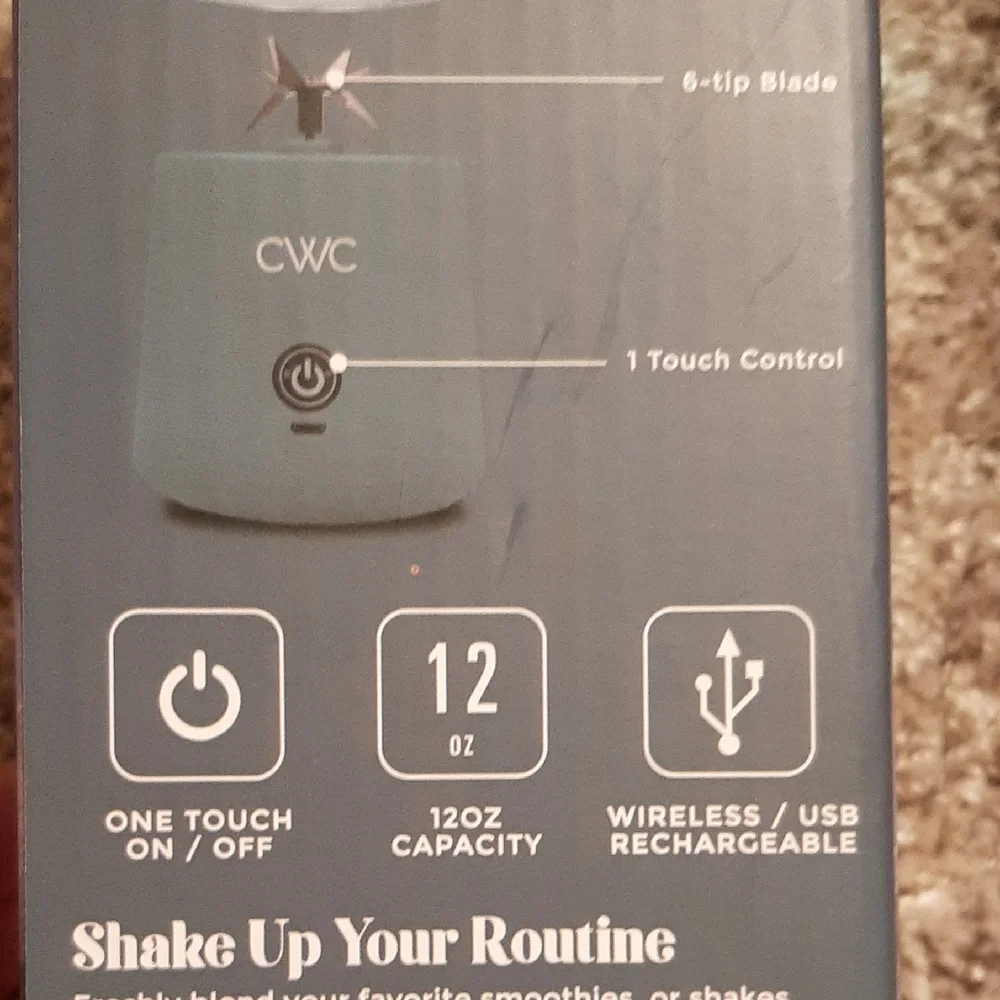 CWC Portable Blender - Green - Picture 5 of 7